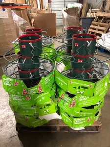 Mixed lot of Capacity Tree Stand for 6 ft. to 11 ft. Trees Customer Returns Review all pictures