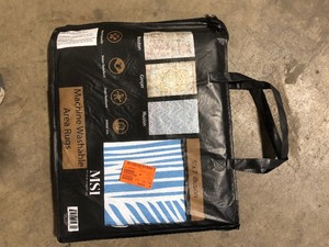 lot 7 image: MSI 5 X 7 Illuison Washable Rug Customer return review all pictures