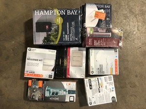 lot 39 image: Mix lot of Various Household Items and Outdoor Materials Customer return Review all pictures