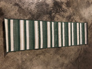 lot 42 image: Levine Green Rug Customer return Review all pictures