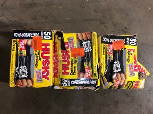 lot 43 image: Husky 42 Gal. Contractor Bags (50-Count) Lot of 3 Customer return Review all pictures