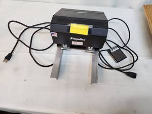 lot 2 image: Staplex S-620NRD Thick Wire Double Header Electric Stapler