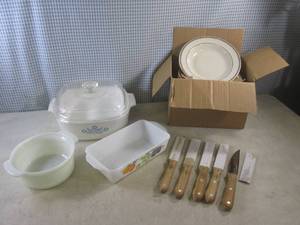 lot 416 image: (F-1) Vintage Cookware, Kitchen Kni...
