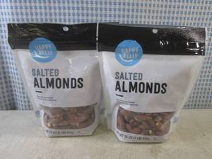 lot 423 image: (B-1) 2 Pounds of Salted Almonds 2 ...