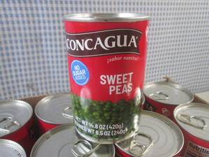 lot 438 image: (B-1) 12 Cans of Sweet Peas 14.8oz ...