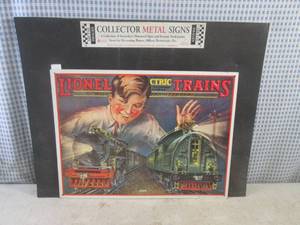 lot 491 image: (FS) Lionel Trains Collector Metal ...