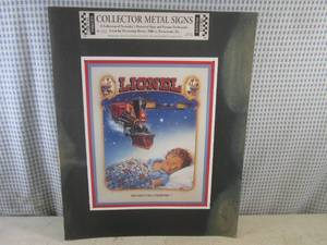 lot 492 image: (FS) Lionel Collector Metal Sign 11...