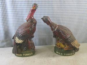 lot 346 image: (FS) 2 Vintage Wild Turkey Liquor D...