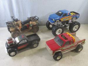 lot 396 image: (G-1) Toy Trucks and ATV...