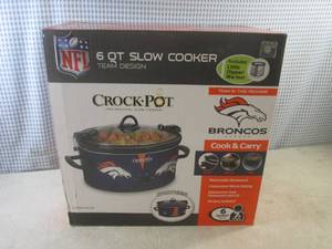 lot 14 image: (EC1) Crock-Pot 6 Qt Slow Cooker Co...