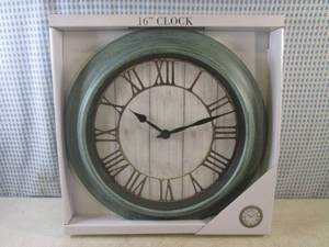 lot 24 image: (EW3) 16 Wall Clock...