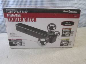 lot 34 image: (CS) Haul Master Triple Ball Traile...