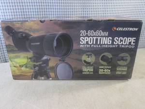 lot 40 image: (EW3) Celestron 20-60x60mm Spotting...