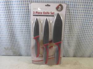 lot 50 image: (H-1) 3pc Kitchen Knife Set...