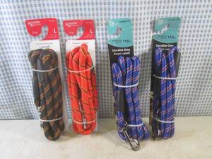 lot 51 image: (CSB) 4 Large Dog 6 ft Rope Leashes...