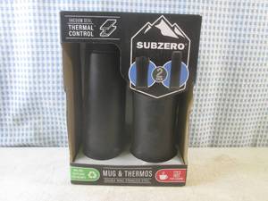 lot 57 image: (EC1) Subzero 2-Pack Mug & Thermos...