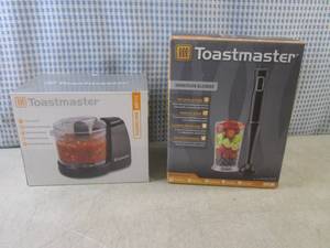 lot 64 image: (CS) Toastmaster Mini Chopper and I...