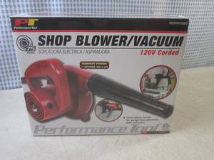 lot 78 image: (CSB) Shop BlowerVacuum 120V Corde...