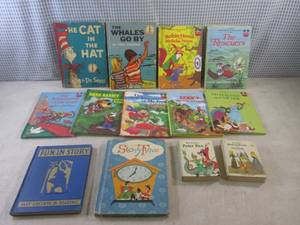 lot 89 image: (BS) Assorted Vintage Kids Books...