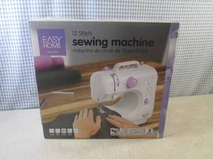lot 118 image: (A-2) Easy Home 12 Stitch Sewing Ma...