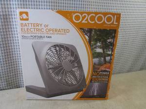 lot 123 image: (A-2) O2Cool Battery or Electric Op...