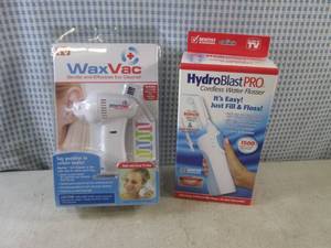 lot 130 image: (CSB) Wax Vac Ear Cleaner and Hydro...