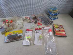 lot 159 image: (BSB) Misc Fishing Tackle and Bait...