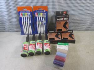 lot 169 image: (BSB) Lint Rollers, Tooth Brushes, ...