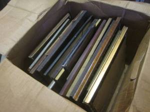 lot 189 image: (EW3) Box of Antique Vintage Framed...
