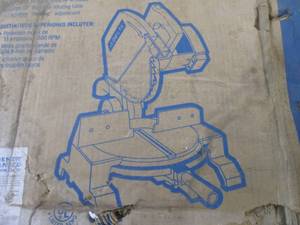 lot 191 image: (A-1) NOS Delta 10 Motorized Miter...