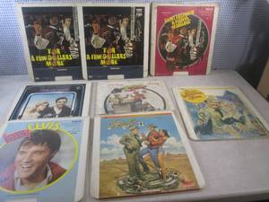 lot 198 image: (G-1) Vintage Elvis, Clint Eastwood...