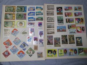 lot 594 image: Stamps from the vault - some pages ...