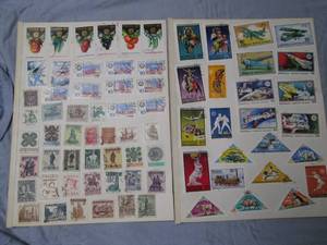 lot 595 image: Stamps from the vault - some pages ...