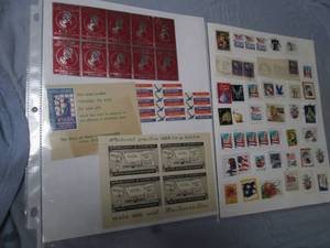lot 607 image: Stamps from the vault - some pages ...
