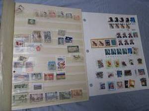 lot 623 image: Stamps from the vault - some pages ...