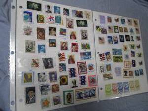 lot 627 image: Stamps from the vault - some pages are double sided - see all pictures