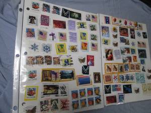 lot 628 image: Stamps from the vault - some pages are double sided - see all pictures