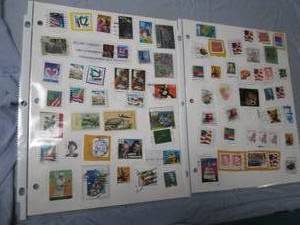 lot 631 image: Stamps from the vault - some pages are double sided - see all pictures