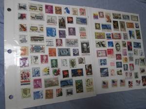 lot 634 image: Stamps from the vault - some pages are double sided - see all pictures