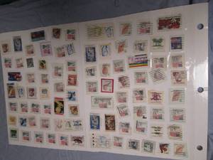 lot 636 image: Stamps from the vault - some pages are double sided - see all pictures