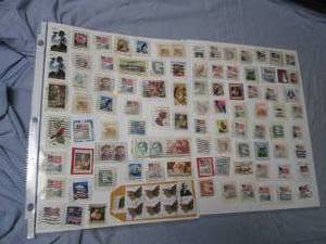 lot 640 image: Stamps from the vault - some pages are double sided - see all pictures