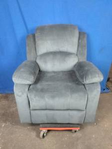 Relax-A-Lounger Dayton Microfiber Recliner -  Slate Grey