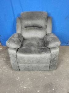 Relax-A-Lounger Dayton Faux Leather Recliner- Light Brown