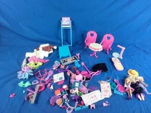 Lot of Barbie Doll Items