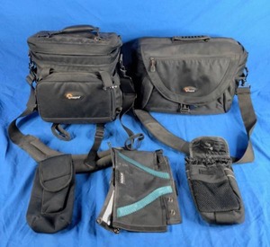 Black Lowepro Camera Bags