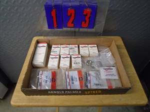 Flat of Briggs Tecumseh oem parts. As shown.