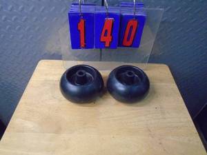 Qty of 2 deck wheels. As shown.