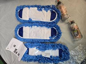lot 2 image: Lot of 2 Enzymatic Drain Cleaners & 1 Microfiber Flexi Duster with 2 Extra Refills  Brand New