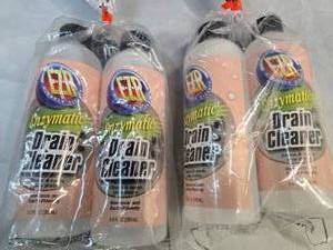 lot 8 image: Lot of 4 Enzymatic Drain Cleaners  Brand New