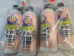 lot 11 image: Lot of 4 Enzymatic Drain Cleaners  Brand New